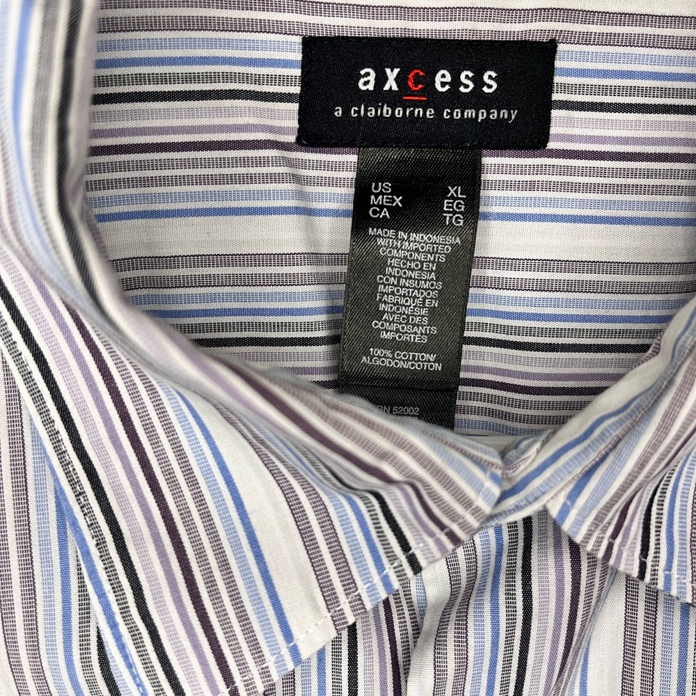 Gently used Male Dress Shirt Size 17/2 (XL)